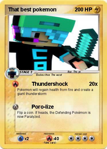 Pokemon That best pokemon