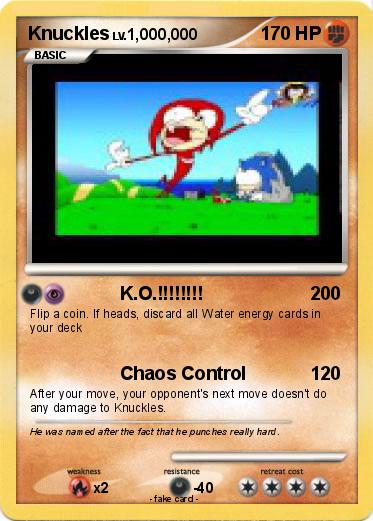 Pokemon Knuckles