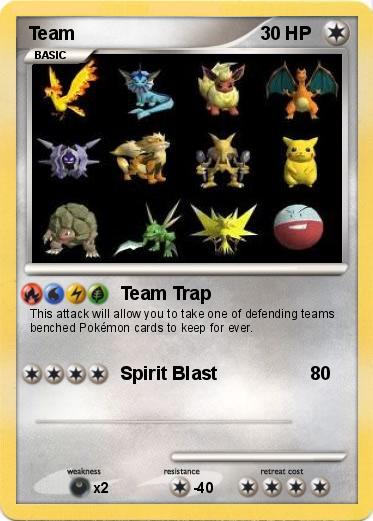 Pokemon Team