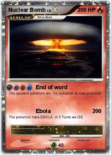 Pokemon Nuclear Bomb