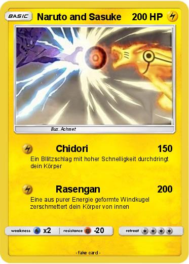 Pokemon Naruto and Sasuke