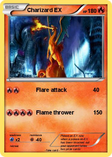 Pokemon Charizard EX