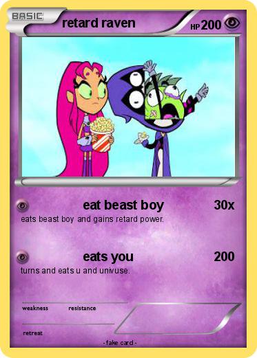 Pokemon retard raven