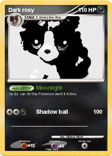 Pokemon Dark rosy