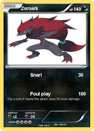 Pokemon Zoroark