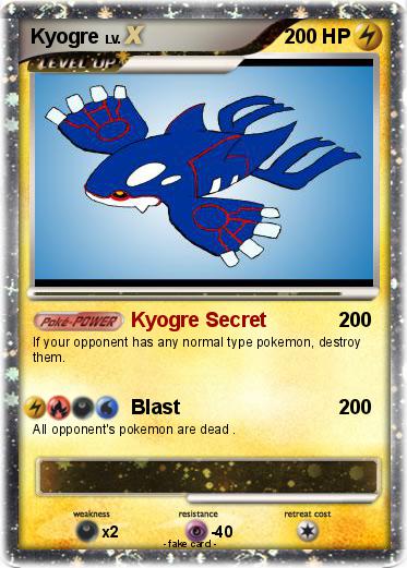 Pokemon Kyogre