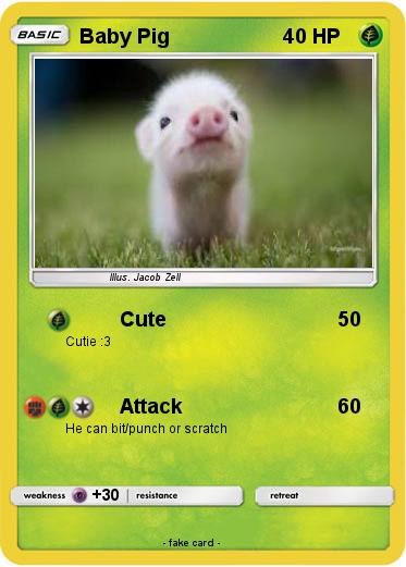 Pokemon Baby Pig