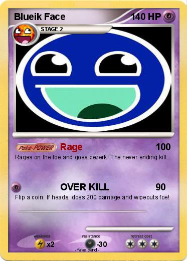 Pokemon Blueik Face
