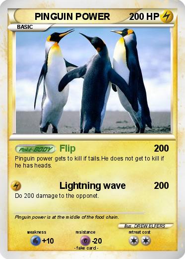 Pokemon PINGUIN POWER