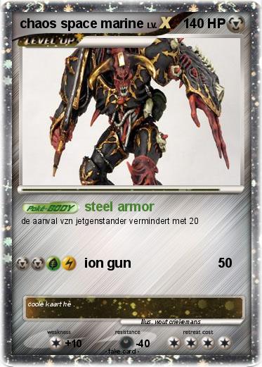 Pokemon chaos space marine