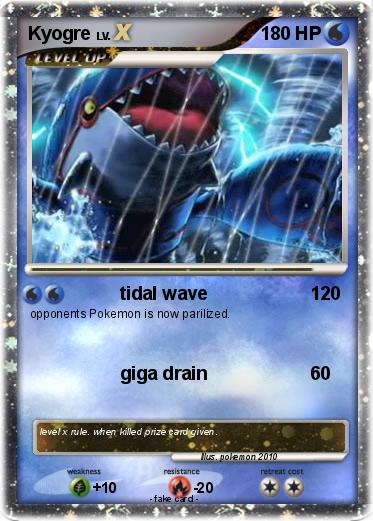 Pokemon Kyogre