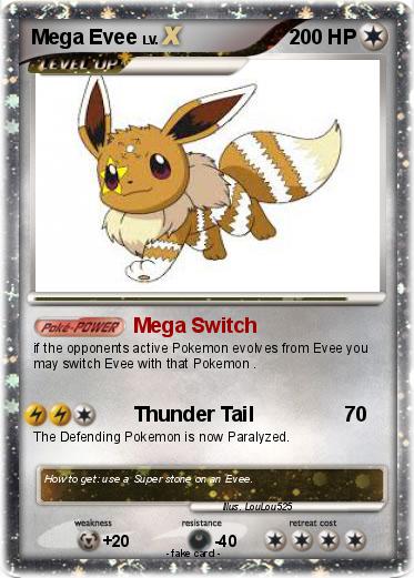 Pokemon Mega Evee