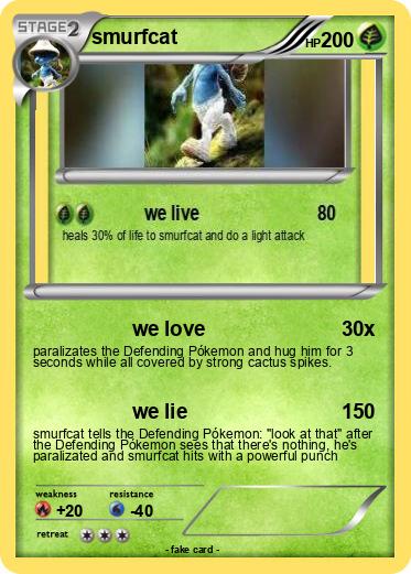 Pokemon smurfcat