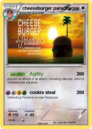 Pokemon cheeseburger paradise
