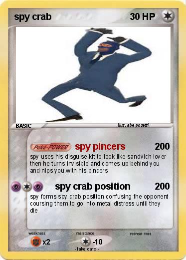 Pokemon spy crab