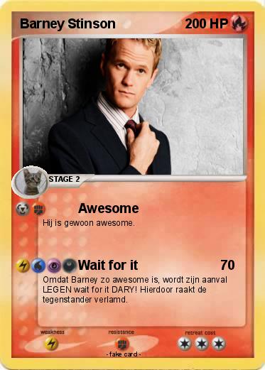 Pokemon Barney Stinson
