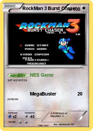 Pokemon RockMan 3 Burst Chaser
