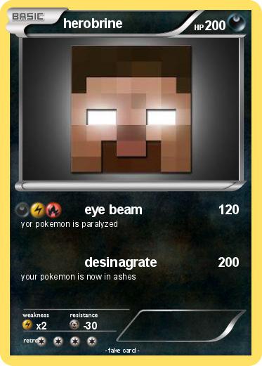 Pokemon herobrine