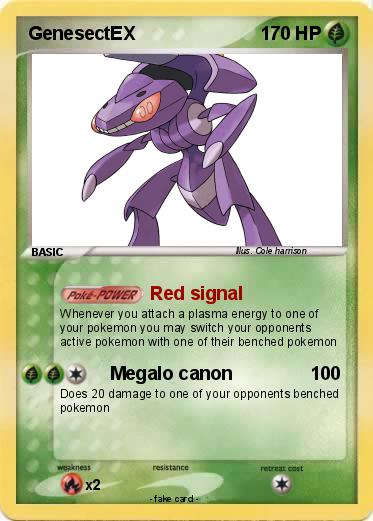 Pokemon GenesectEX