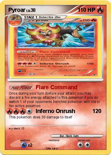 Pokemon Pyroar