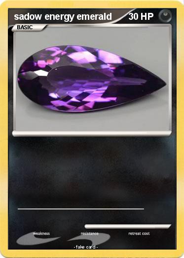 Pokemon sadow energy emerald