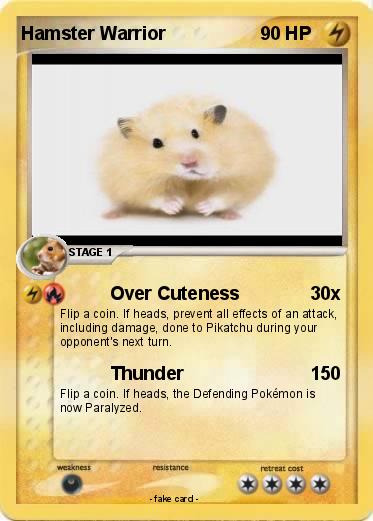 Pokemon Hamster Warrior