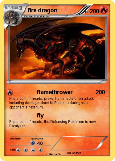 Pokemon fire dragon