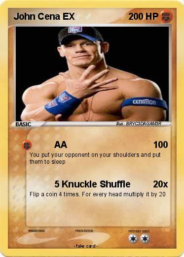 Pokemon John Cena EX