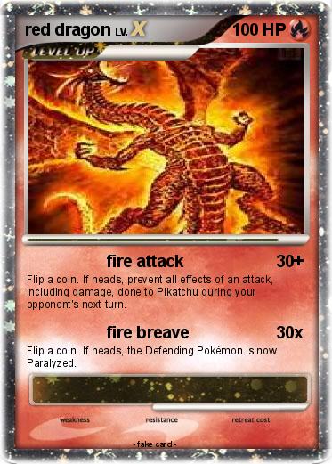 Pokemon red dragon