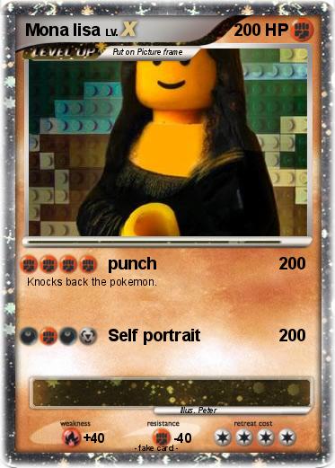 Pokemon Mona lisa