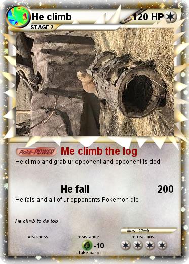 Pokemon He climb