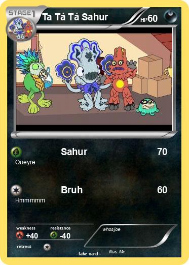 Pokemon Ta Tá Tá Sahur
