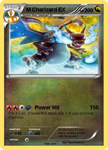 Pokemon M Charizard EX