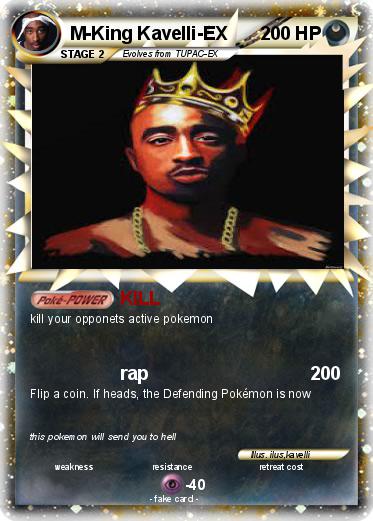 Pokemon M-King Kavelli-EX