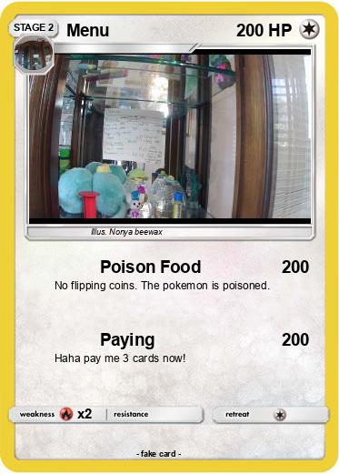 Pokemon Menu