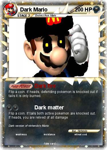 Pokemon Dark Mario