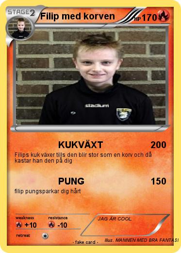 Pokemon Filip med korven