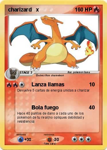 Pokemon charizard   x