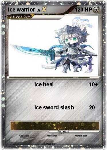 Pokemon ice warrior