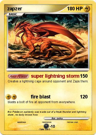 Pokemon zapzer