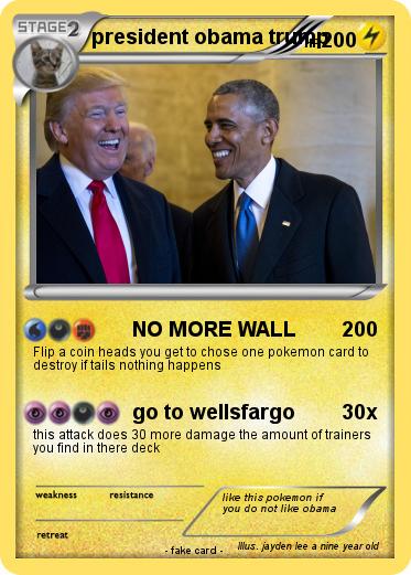 Pokemon president obama trump