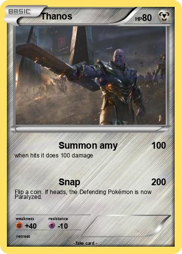 Pokemon Thanos
