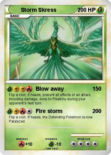Pokemon Storm Skress