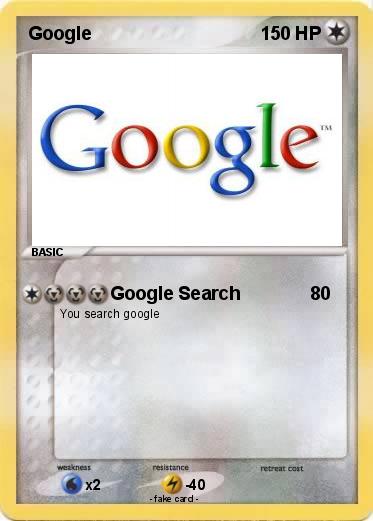 Pokemon Google