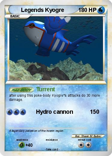 Pokemon Legends Kyogre