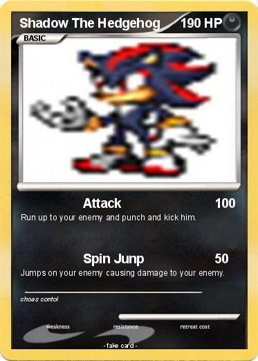 Pokemon Shadow The Hedgehog
