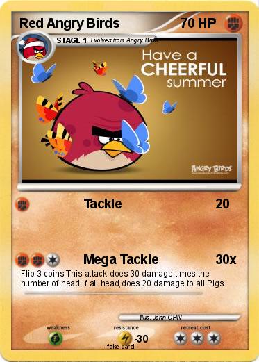 Pokemon Red Angry Birds