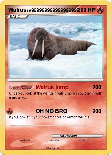 Pokemon Walrus