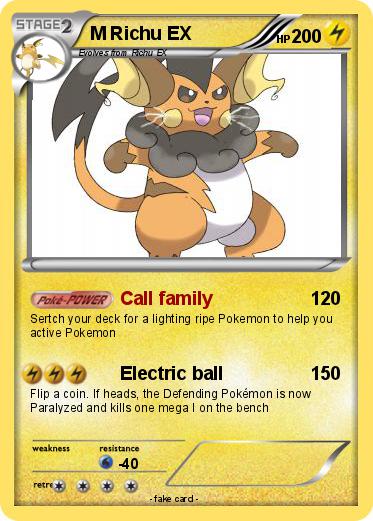 Pokemon M Richu EX
