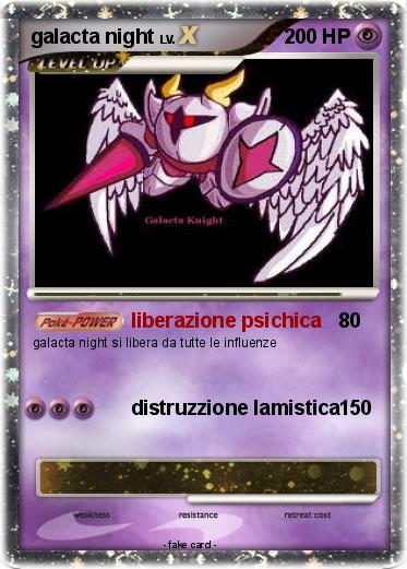 Pokemon galacta night